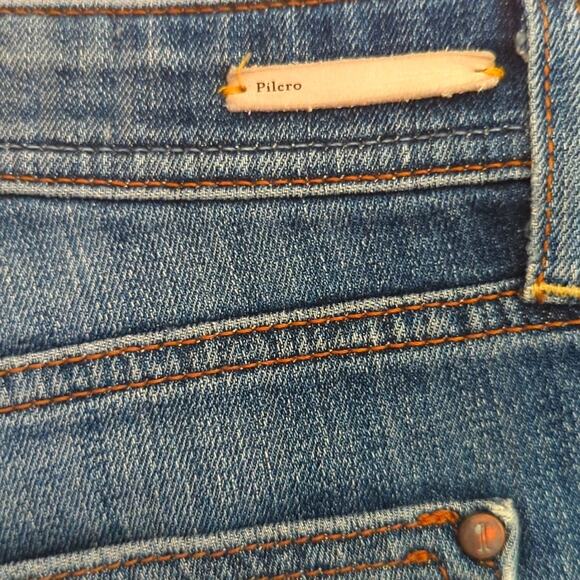 Anthropologie Pilcro and the Letterpress Medium Wash Distressed Skinny Jeans - Picture 5 of 5